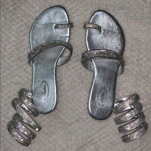 Rhinestone sandals